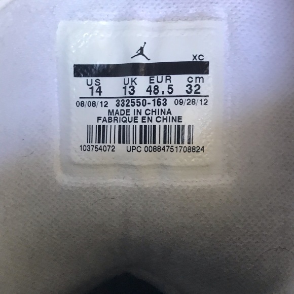 Air Jordan Retro 1 Chicago (2013) Size 14 - Picture 9 of 13